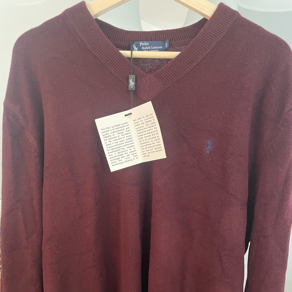 Polo by Ralph Lauren Cashmere V-Neck Sweater